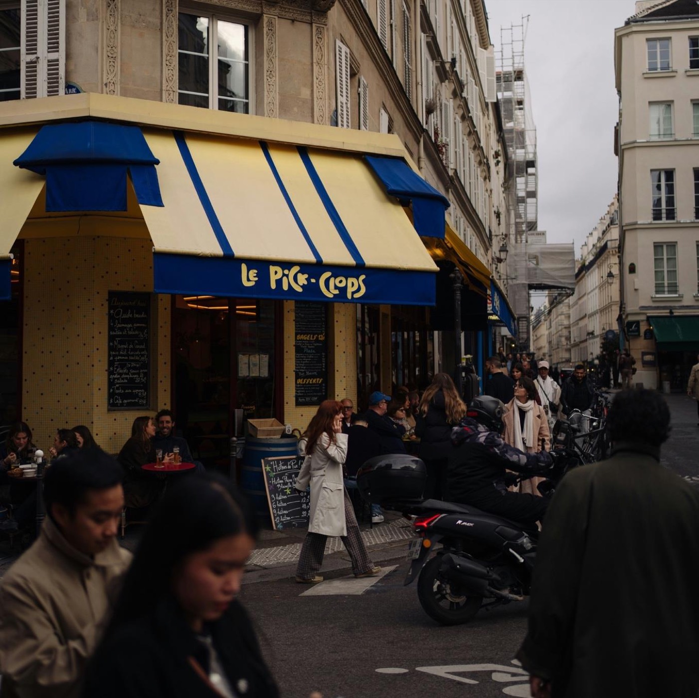 A Paris cafe corner
